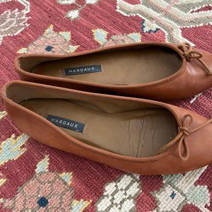 Margaux The Demi Saddle Nappa Ballet Flats